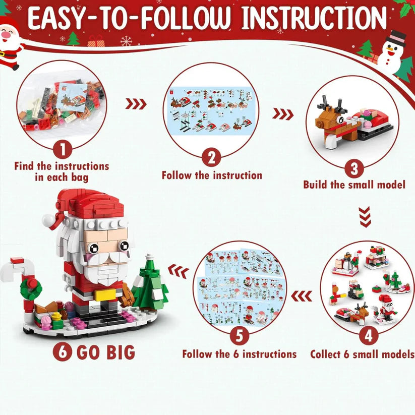 WinterBricks Christmas Advent Calendar - Liiush™