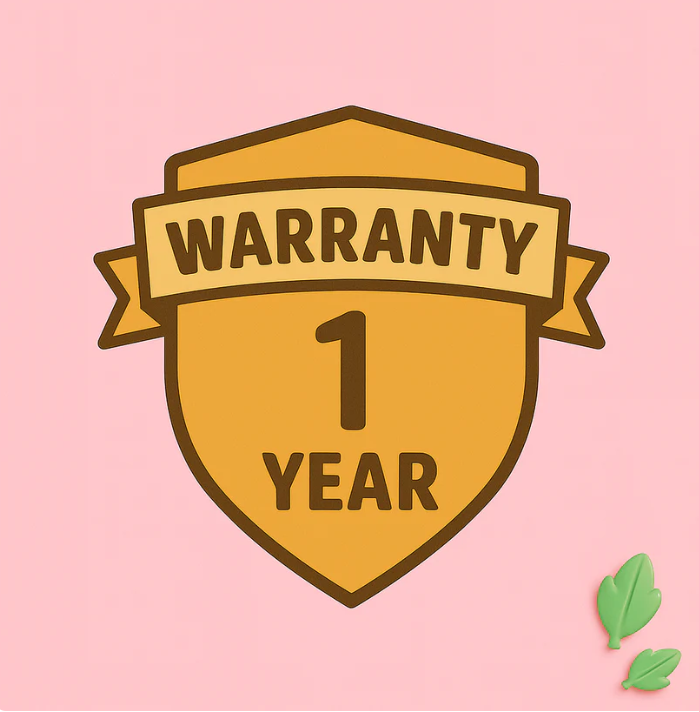 1 Year Warranty