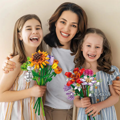 Flower Bouquet Building Block Advent Calendar Set - Liiush™