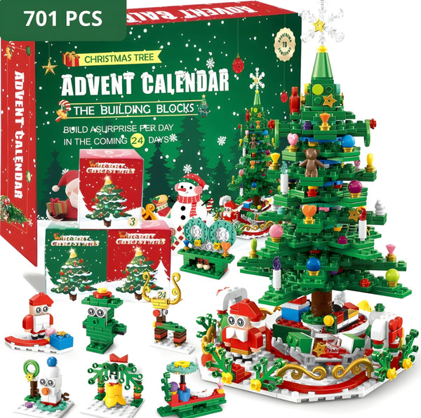 Merry Building Blocks Advent Calendar - Liiush™