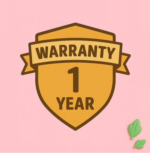 1 Year Warranty